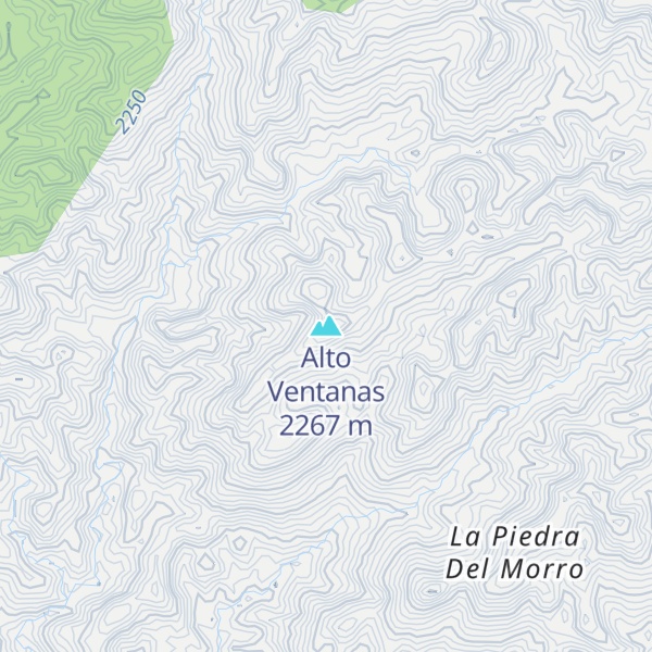 Map of Alto Ventanas
