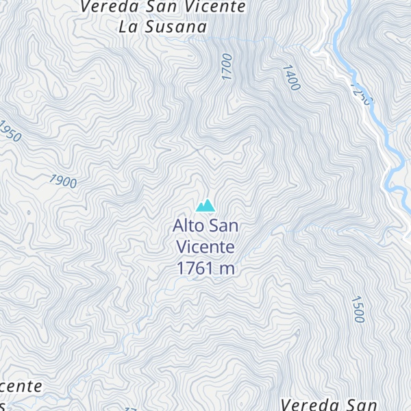 Map of Alto San Vicente