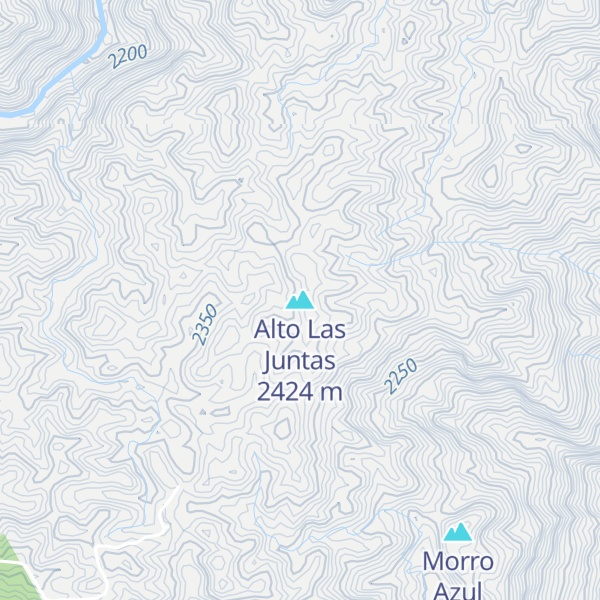 Map of Alto Las Juntas