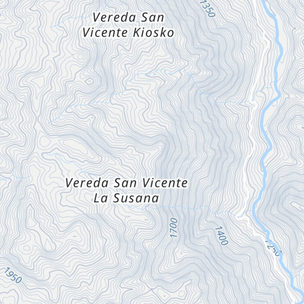 Map of Alto Tusero