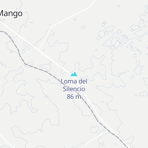 Map of Loma del Silencio