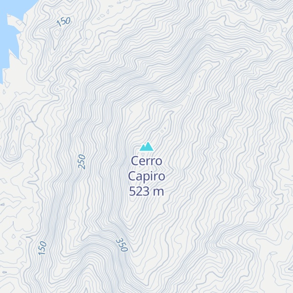 Map of Cerro Capiro