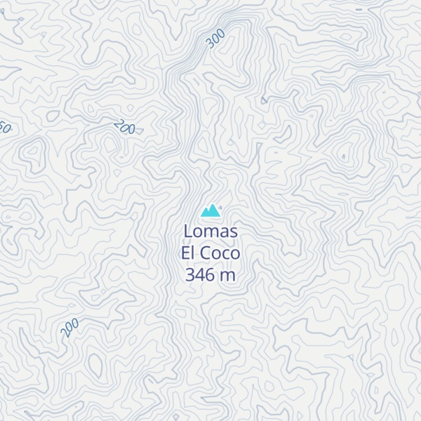 Map of Lomas El Coco
