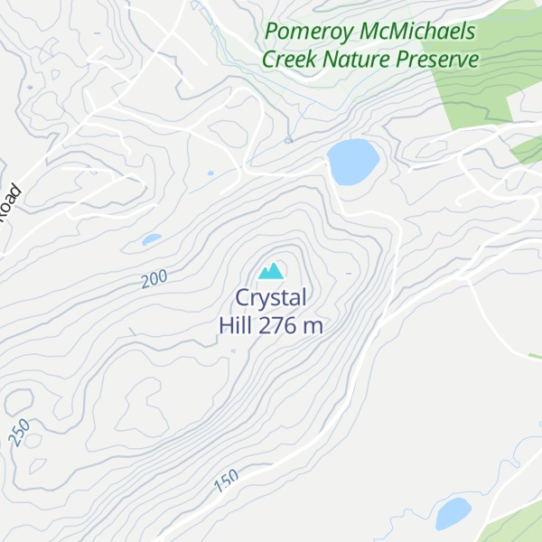 Map of Crystal Hill