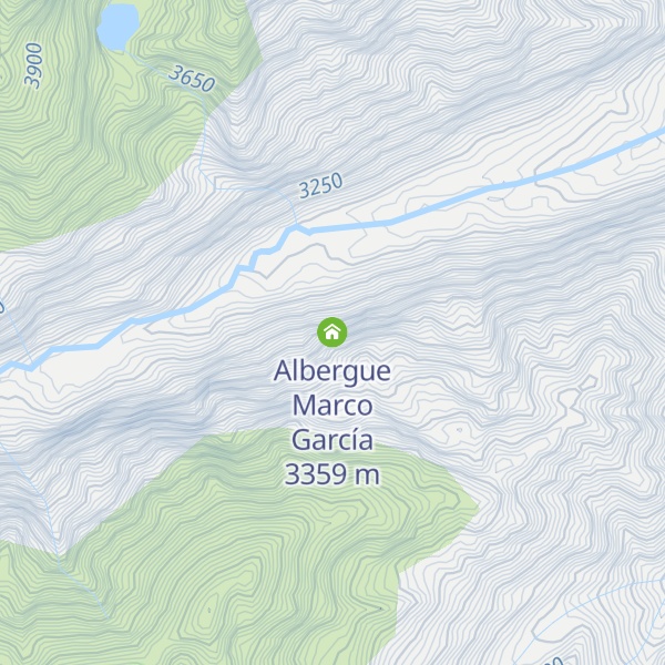 Map of Albergue Marco García