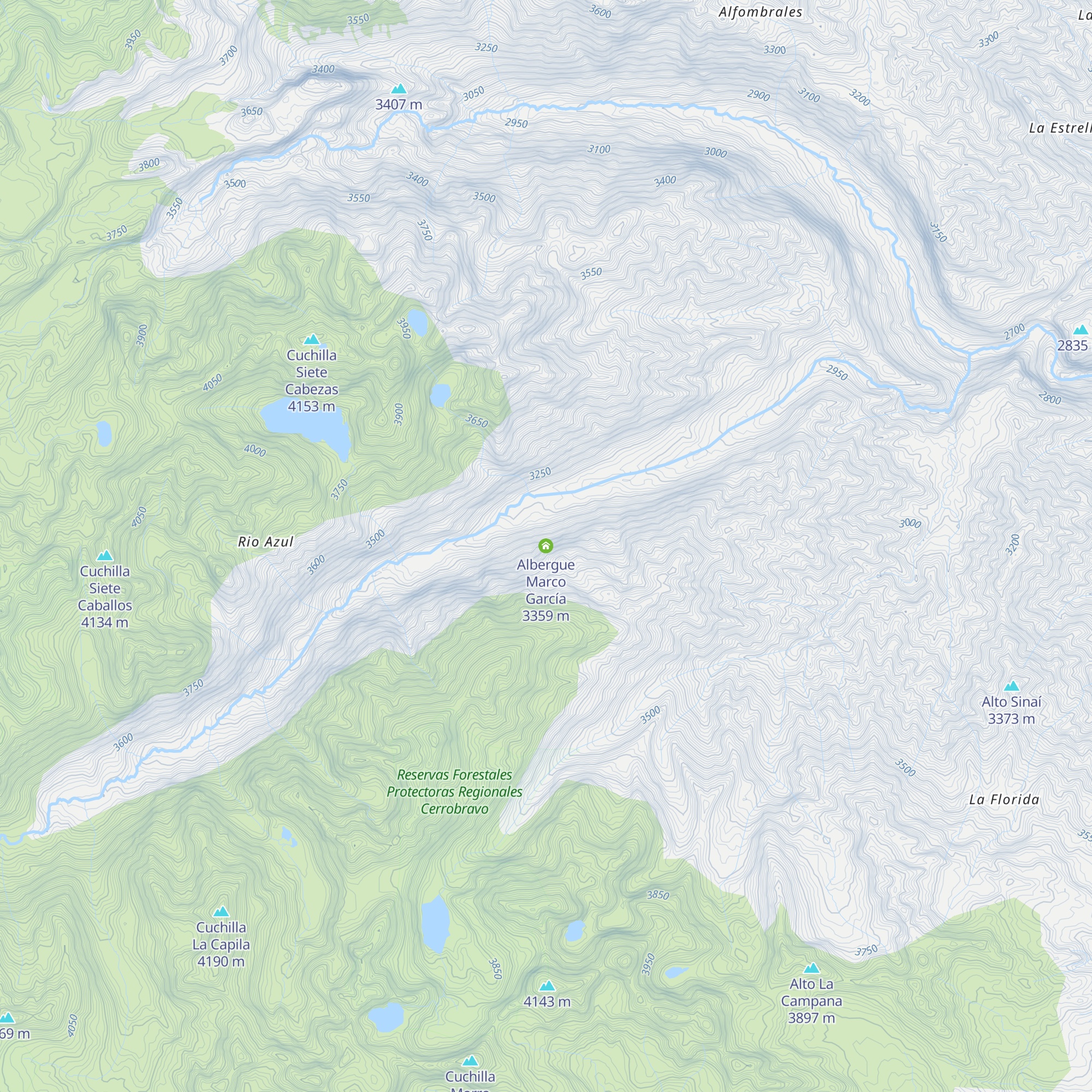 Albergue Marco García map