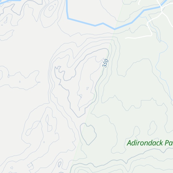 Map of Panther Mountain