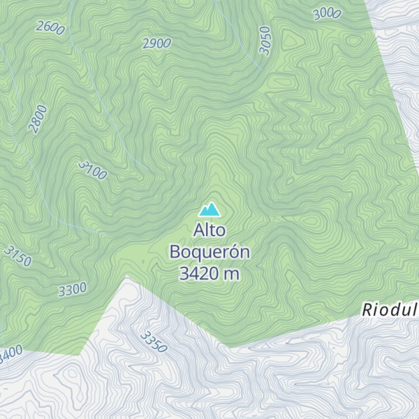 Map of Alto Boquerón