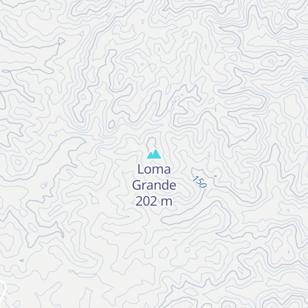 Map of Loma Grande