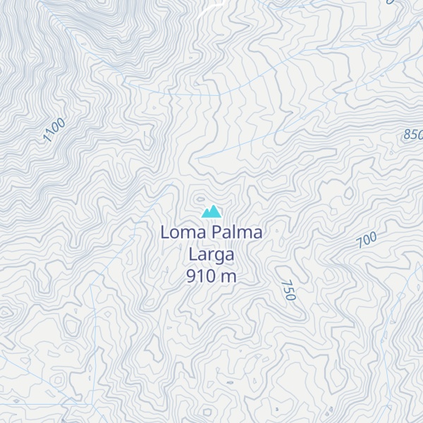 Map of Loma Palma Larga