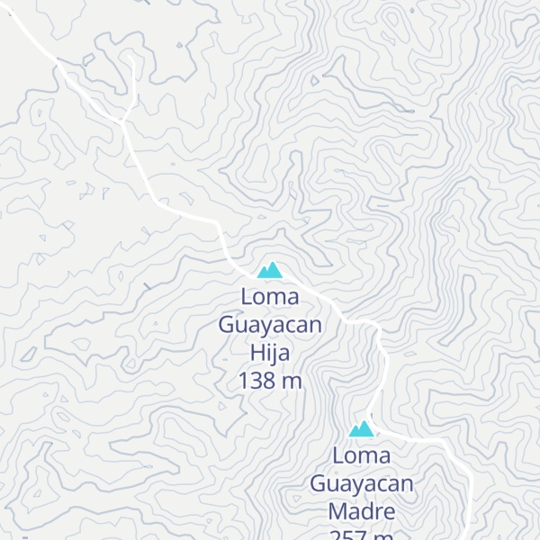 Map of Loma Guayacan Hija