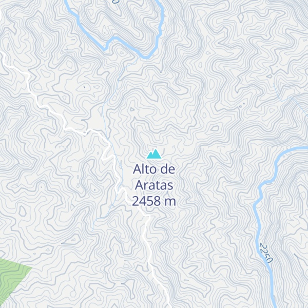 Map of Alto de Aratas