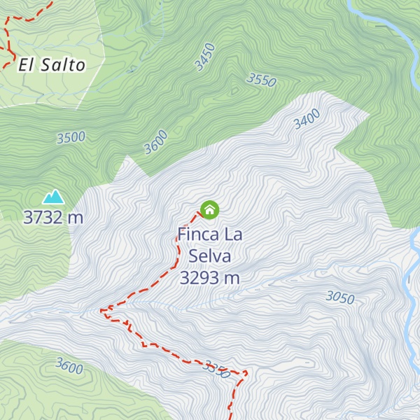 Map of Finca La Selva