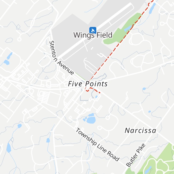 Map of Sandy Hill