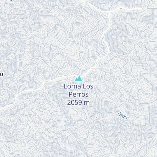 Map of Loma Los Perros