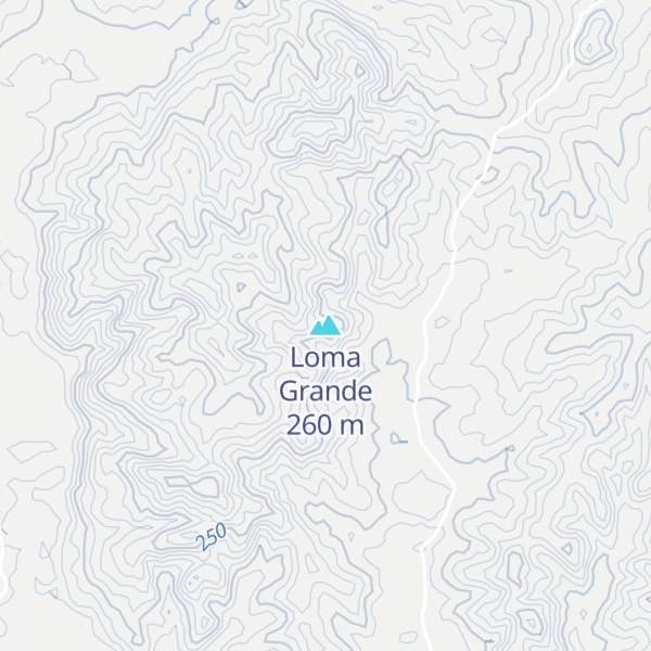 Map of Loma Grande
