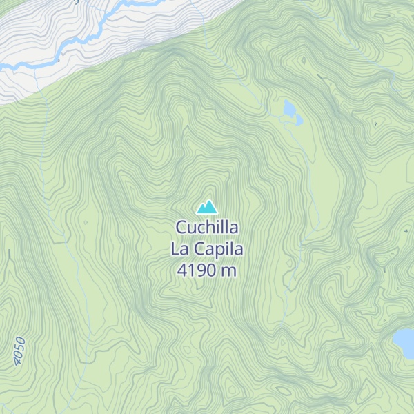 Map of Cuchilla La Capila