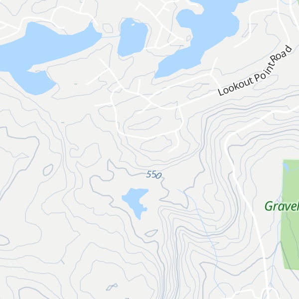 Map of Middle Mountain