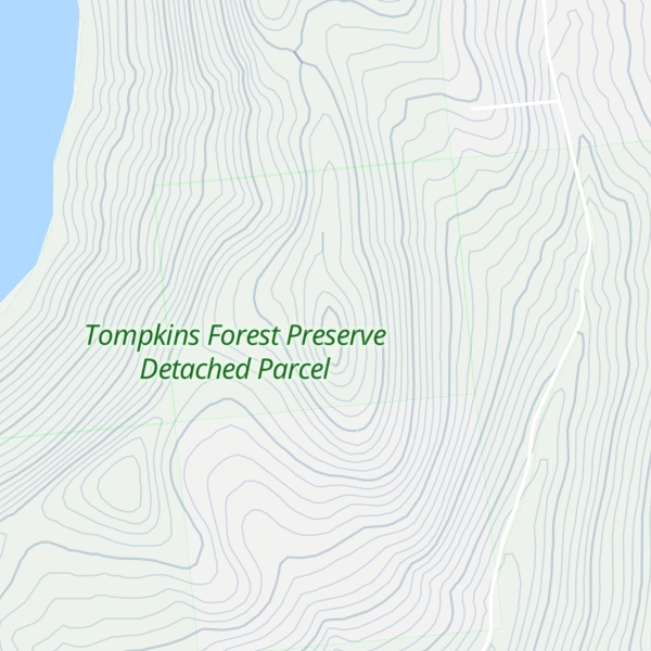 Map of Clabber Peak