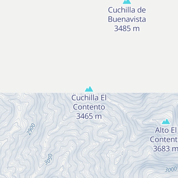 Map of Cuchilla El Contento