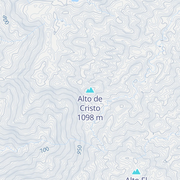 Map of Alto de Cristo