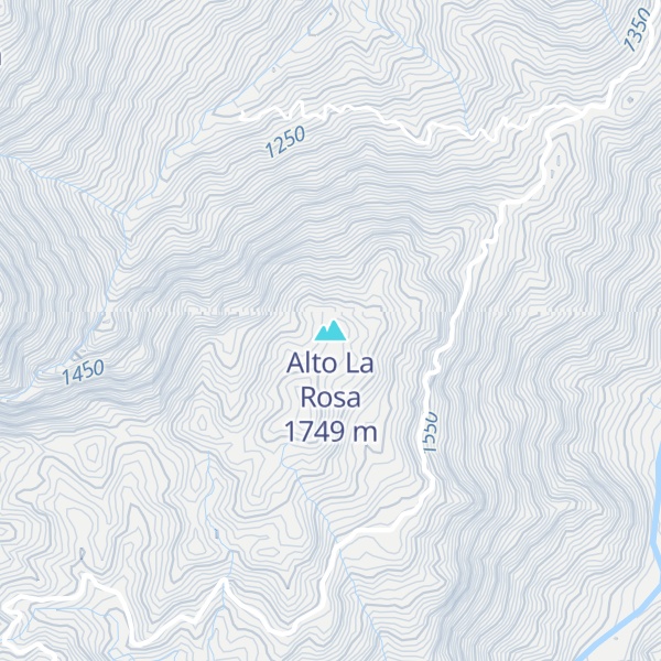 Map of Alto La Rosa