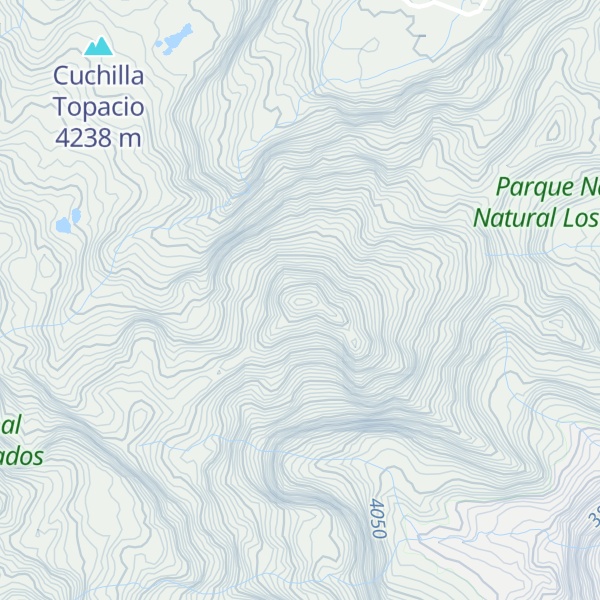 Map of Alto La Piraña