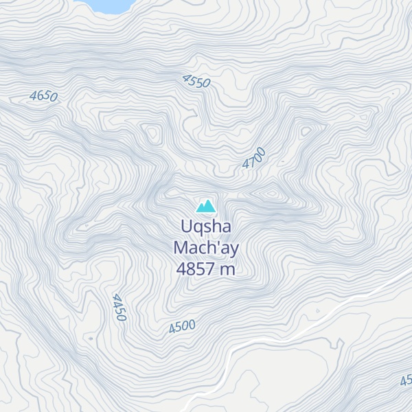 Map of Uqsha Mach'ay