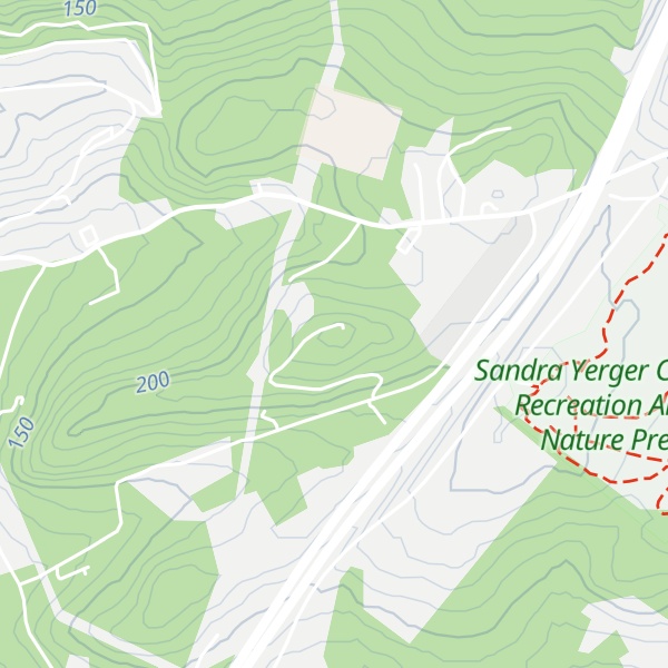 Map of Sherry Hill