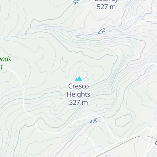 Map of Cresco Heights
