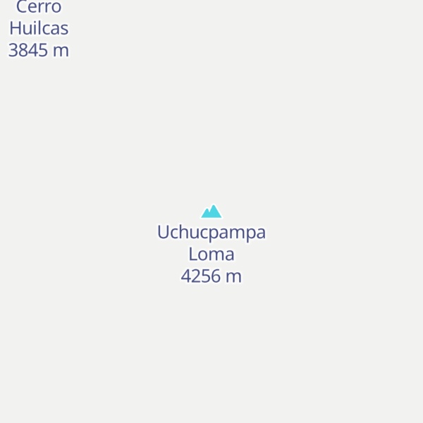 Map of Uchucpampa Loma
