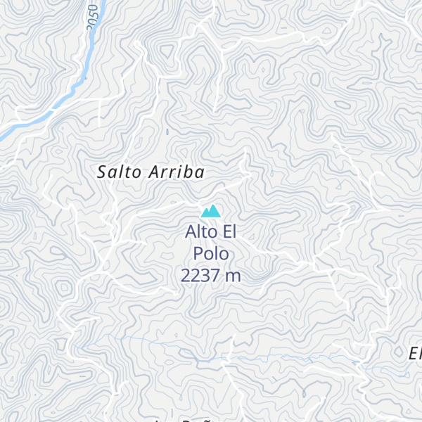 Map of Alto El Polo