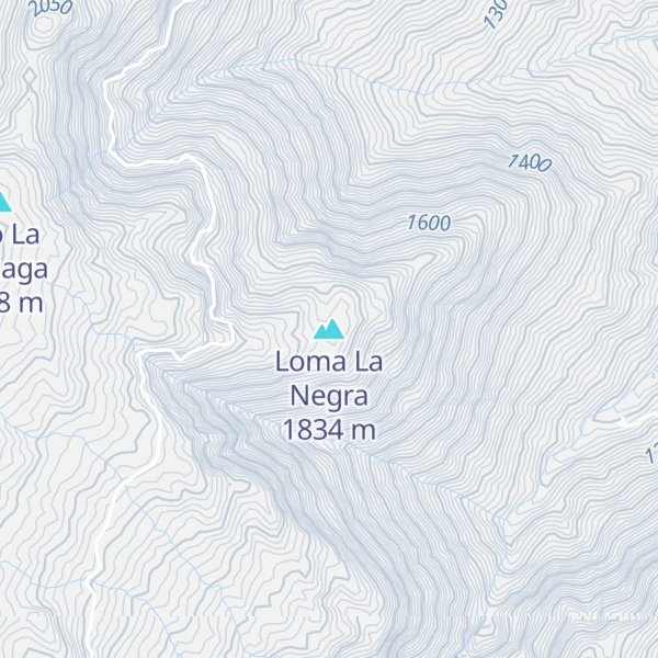 Map of Loma La Negra