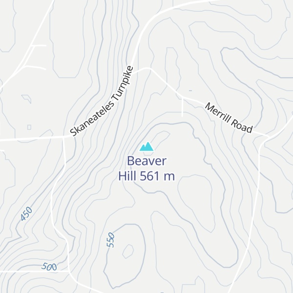 Map of Beaver Hill