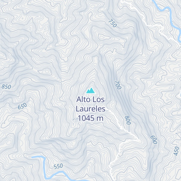 Map of Alto Los Laureles
