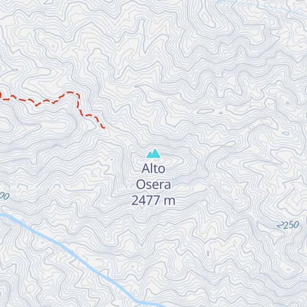 Map of Alto Osera