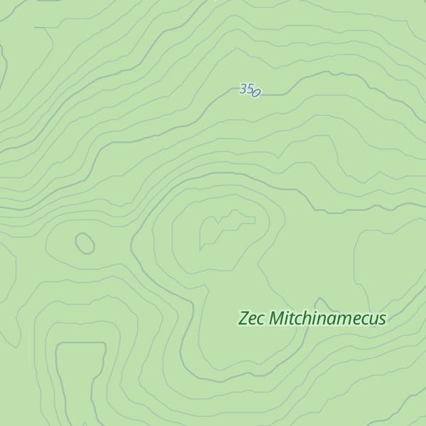 Map of Mont Paderewski