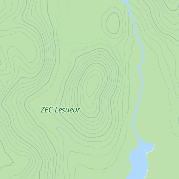 Map of Mont Curie