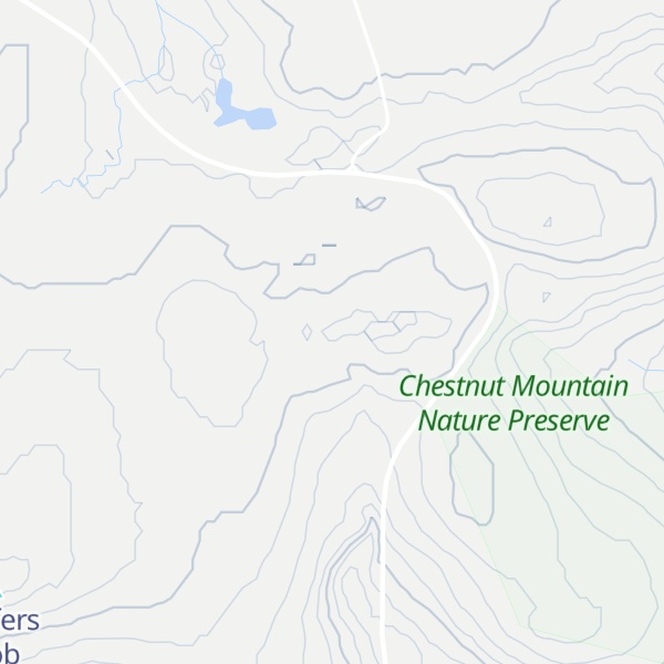 Map of Bush Mountain