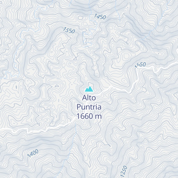 Map of Alto Puntria
