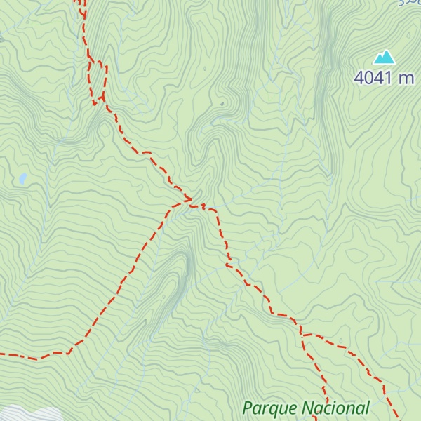 Map of Termales del Cañon