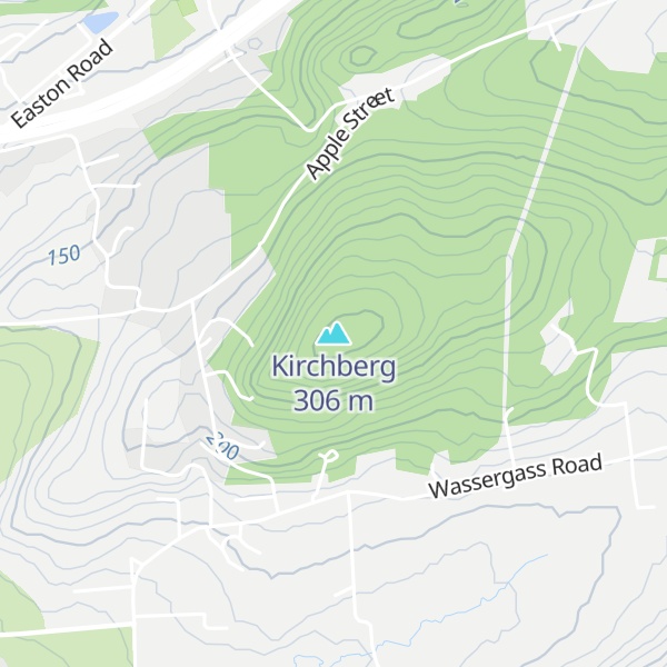 Map of Kirchberg