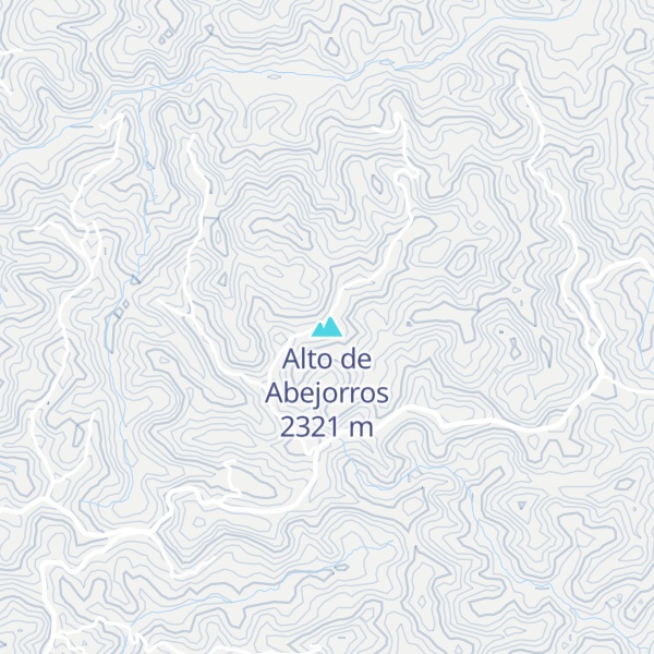 Map of Alto de Abejorros