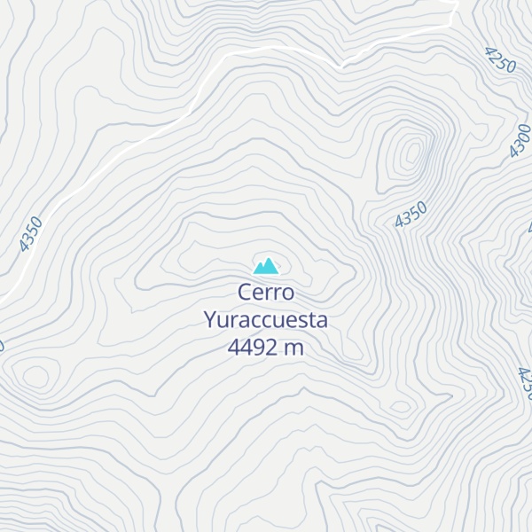 Map of Cerro Yuraccuesta