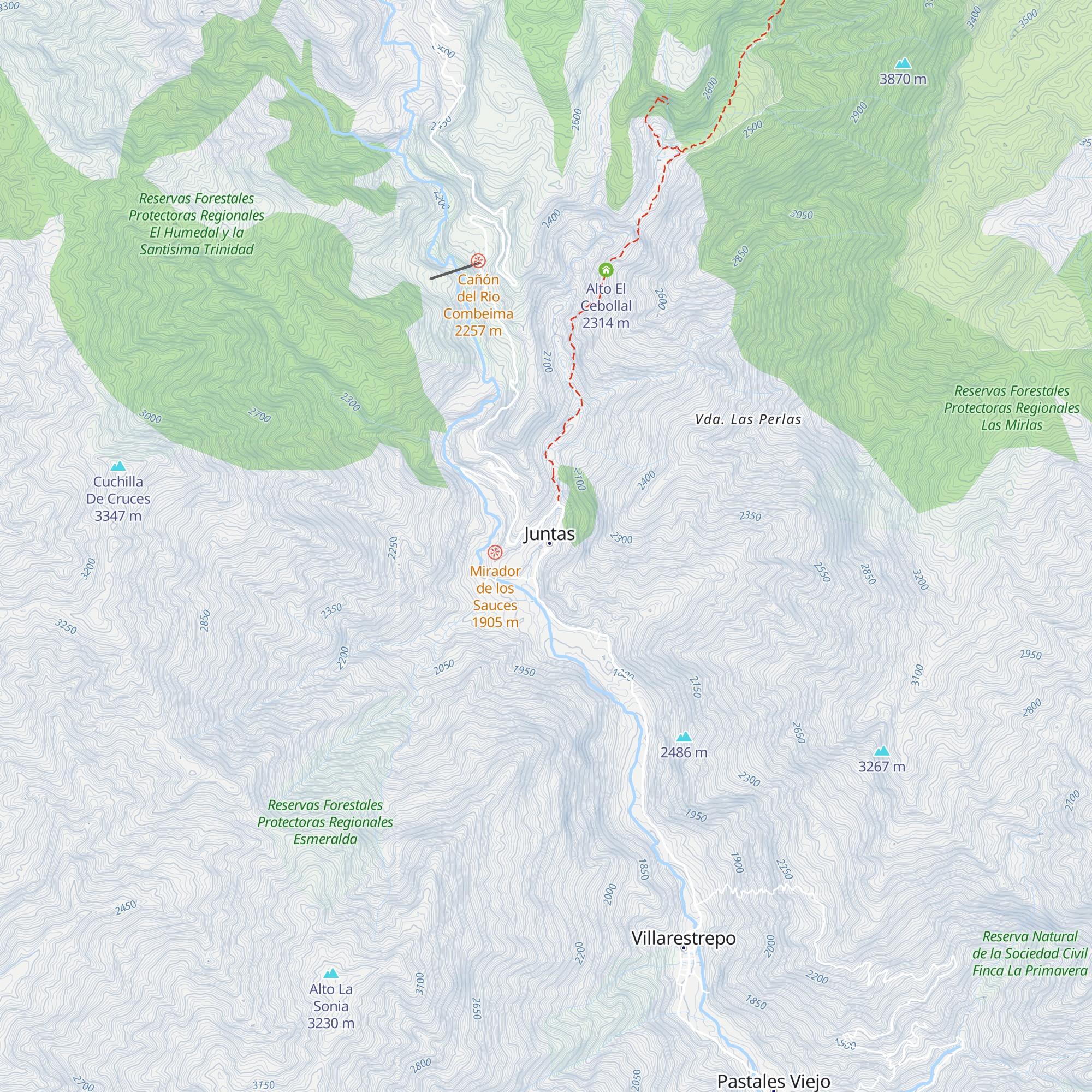 Mountain House map