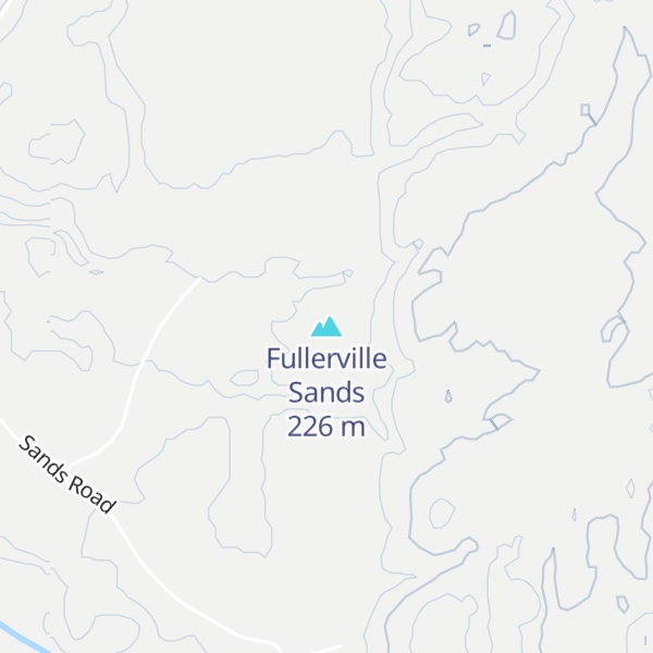 Map of Fullerville Sands