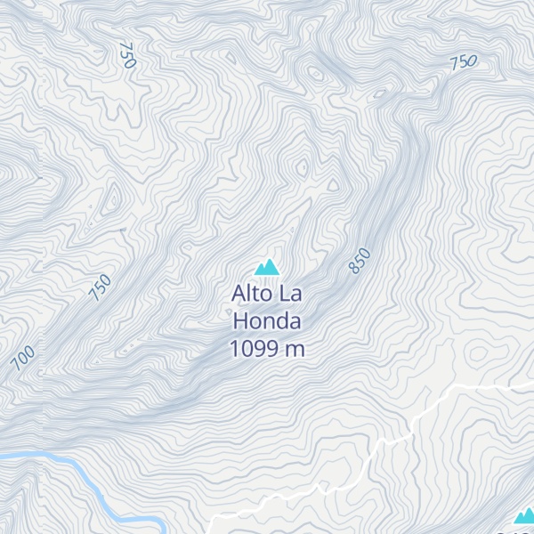 Map of Alto La Honda