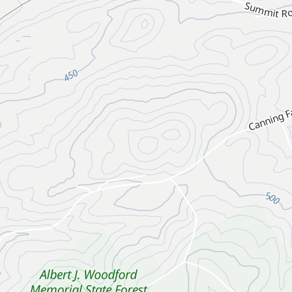 Map of Hardscrabble Hill