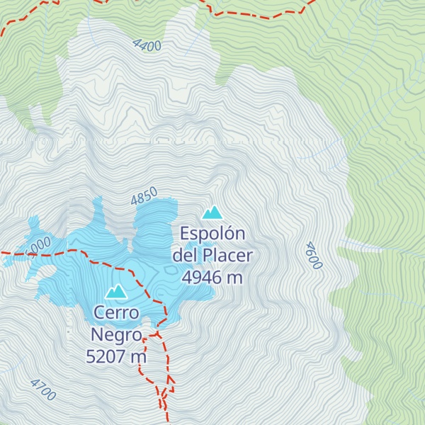 Map of Espolón del Placer