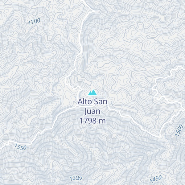 Map of Alto San Juan